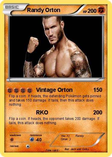 Pokemon Randy Orton