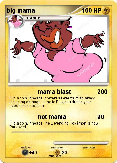 Pokemon big mama
