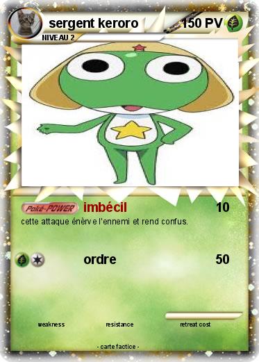 Pokemon sergent keroro