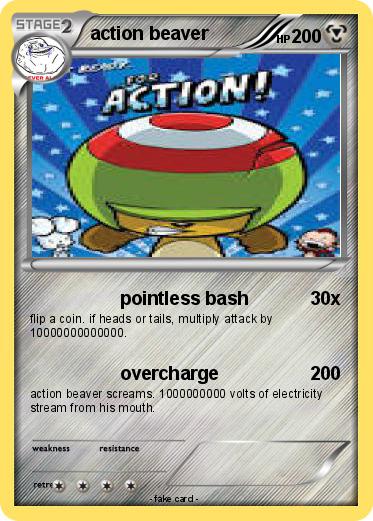 Pokemon action beaver