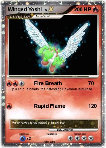 Pokemon Winged Yoshi
