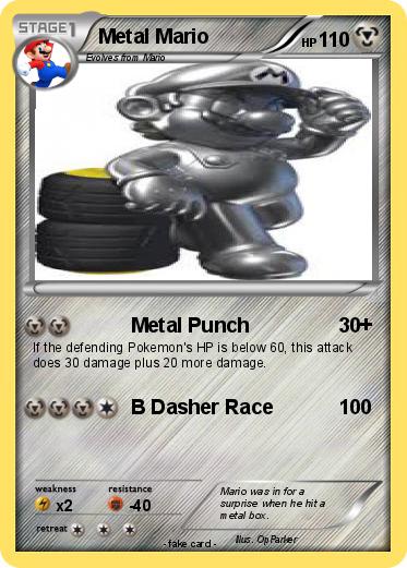 Pokemon Metal Mario