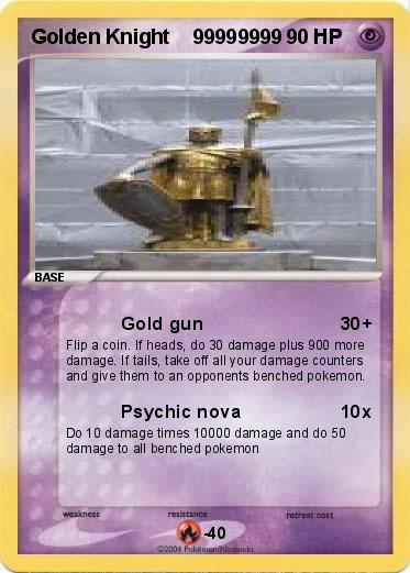 Pokemon Golden Knight    99999999