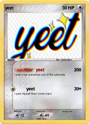 Pokemon yeet