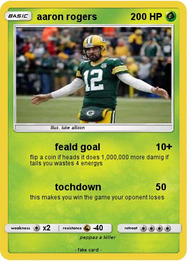 Pokemon aaron rogers