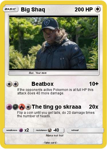 Pokemon Big Shaq