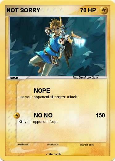 Pokemon NOT SORRY