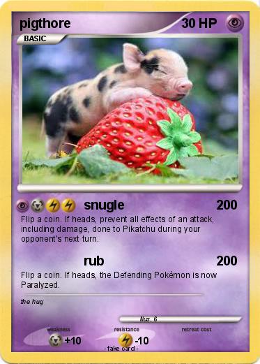 Pokemon pigthore