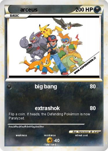 Pokemon arceus