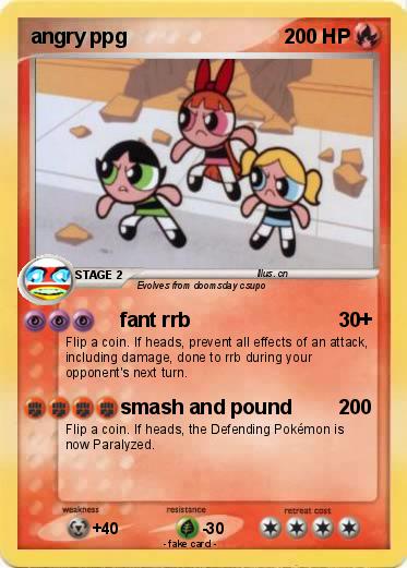 Pokemon angry ppg