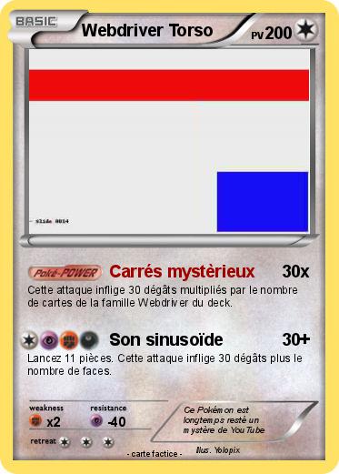 Pokemon Webdriver Torso