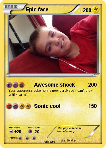 Pokemon Epic face