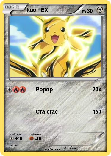 Pokemon kao   EX