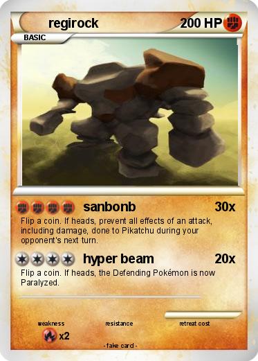 Pokemon regirock