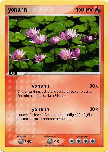 Pokemon yohann
