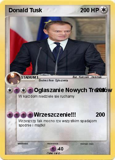 Pokemon Donald Tusk