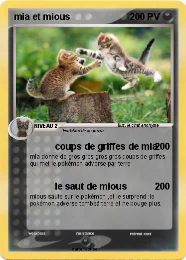 Pokemon mia et mious