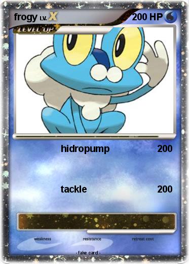 Pokemon frogy