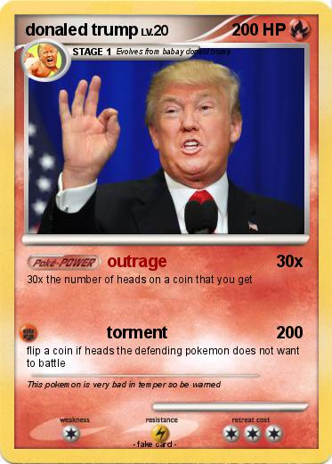 Pokemon donaled trump