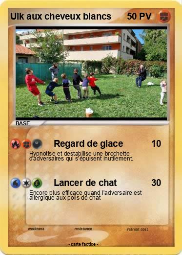 Pokemon Ulk aux cheveux blancs