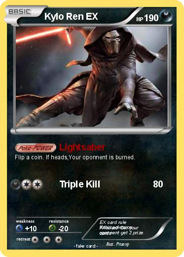 Pokemon Kylo Ren EX
