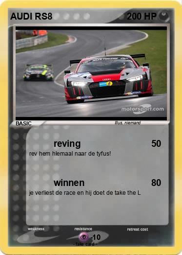 Pokemon AUDI RS8