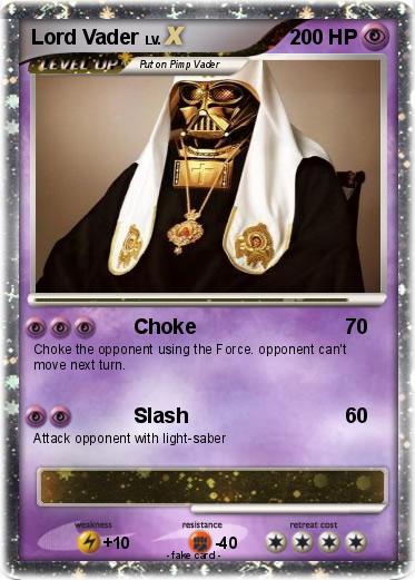 Pokemon Lord Vader