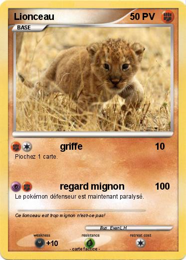 Pokemon Lionceau