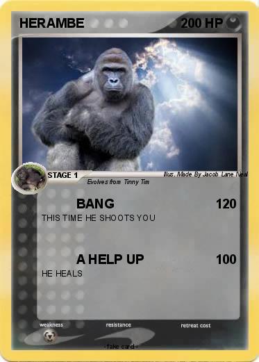 Pokemon HERAMBE