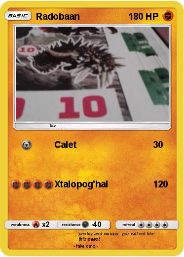 Pokemon Radobaan