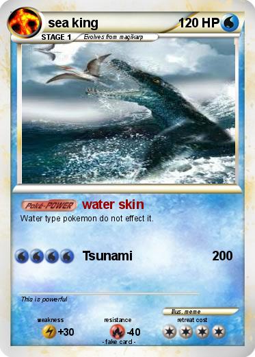 Pokemon sea king