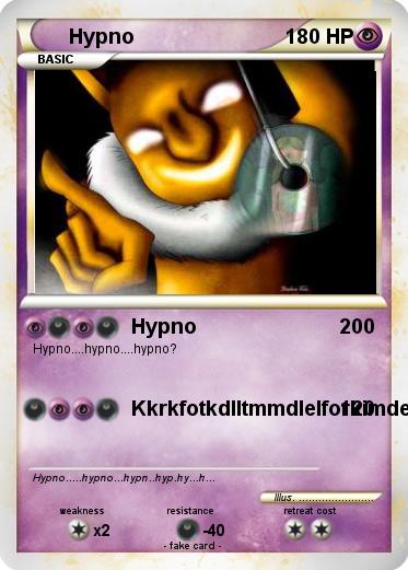Pokemon Hypno
