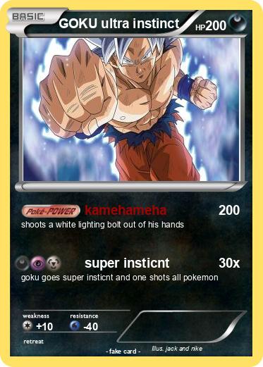 Pokemon GOKU ultra instinct