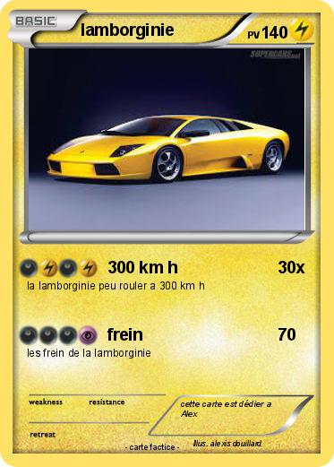Pokemon lamborginie