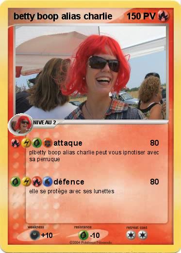 Pokemon betty boop alias charlie