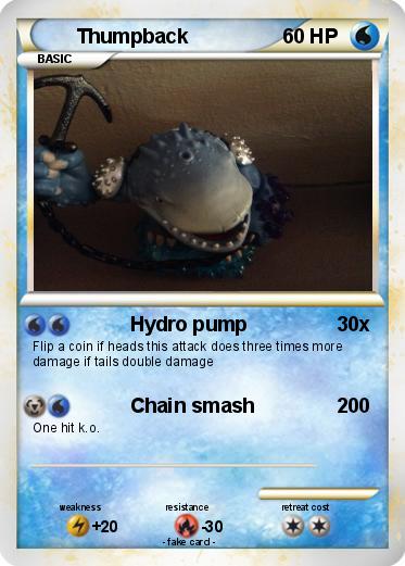 Pokemon Thumpback