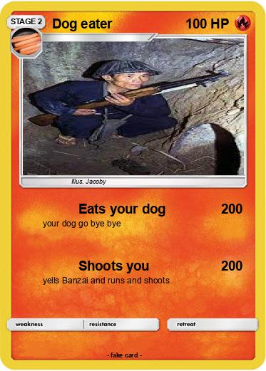 Pokemon Dog eater