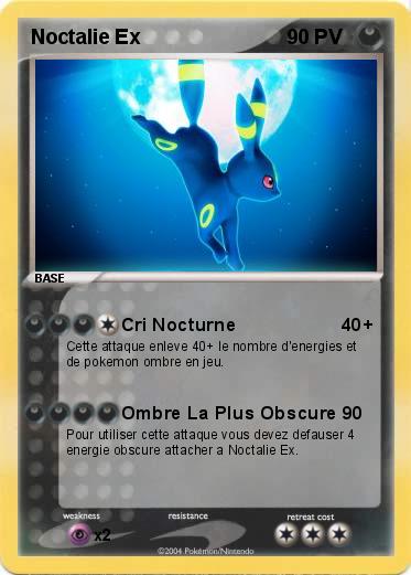 Pokemon Noctalie Ex