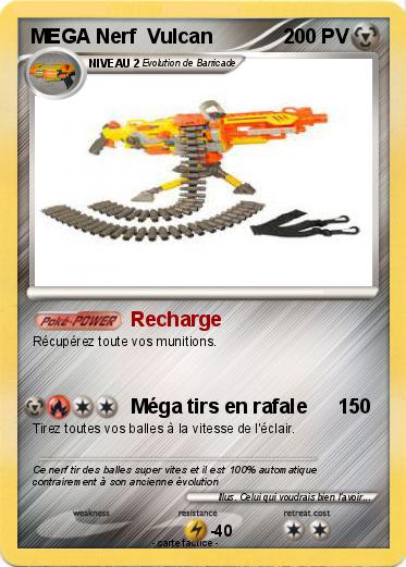 Pokemon MEGA Nerf  Vulcan
