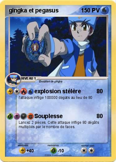 Pokemon gingka et pegasus