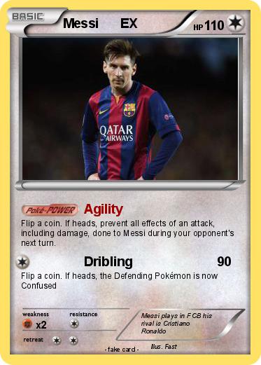 Pokemon Messi      EX