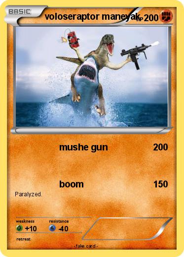 Pokemon voloseraptor maneyak