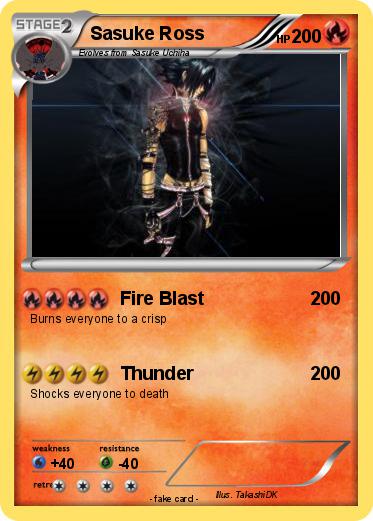 Pokemon Sasuke Ross