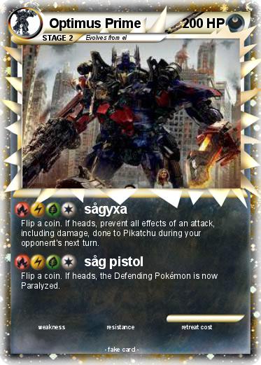 Pokemon Optimus Prime