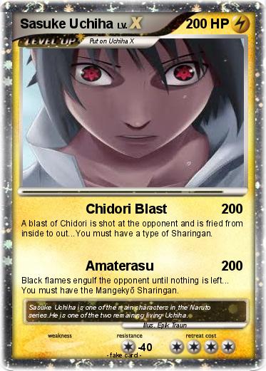 Pokemon Sasuke Uchiha