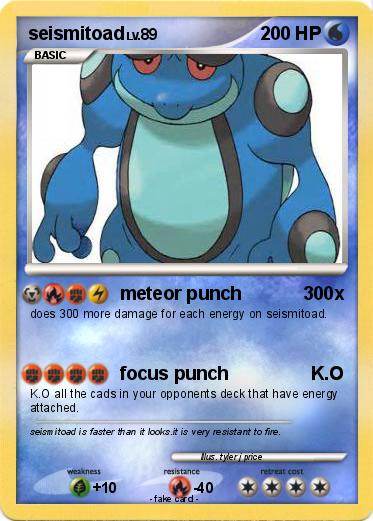 Pokemon seismitoad