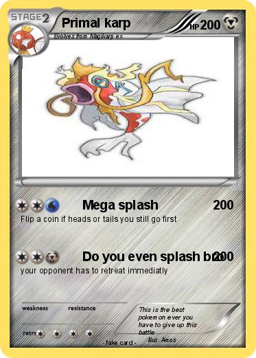Pokemon Primal karp