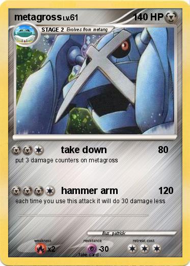 Pokemon metagross