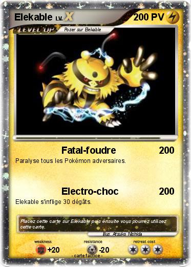 Pokemon Elekable