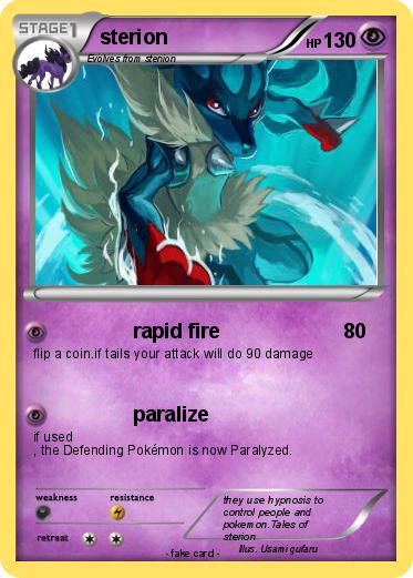 Pokemon sterion